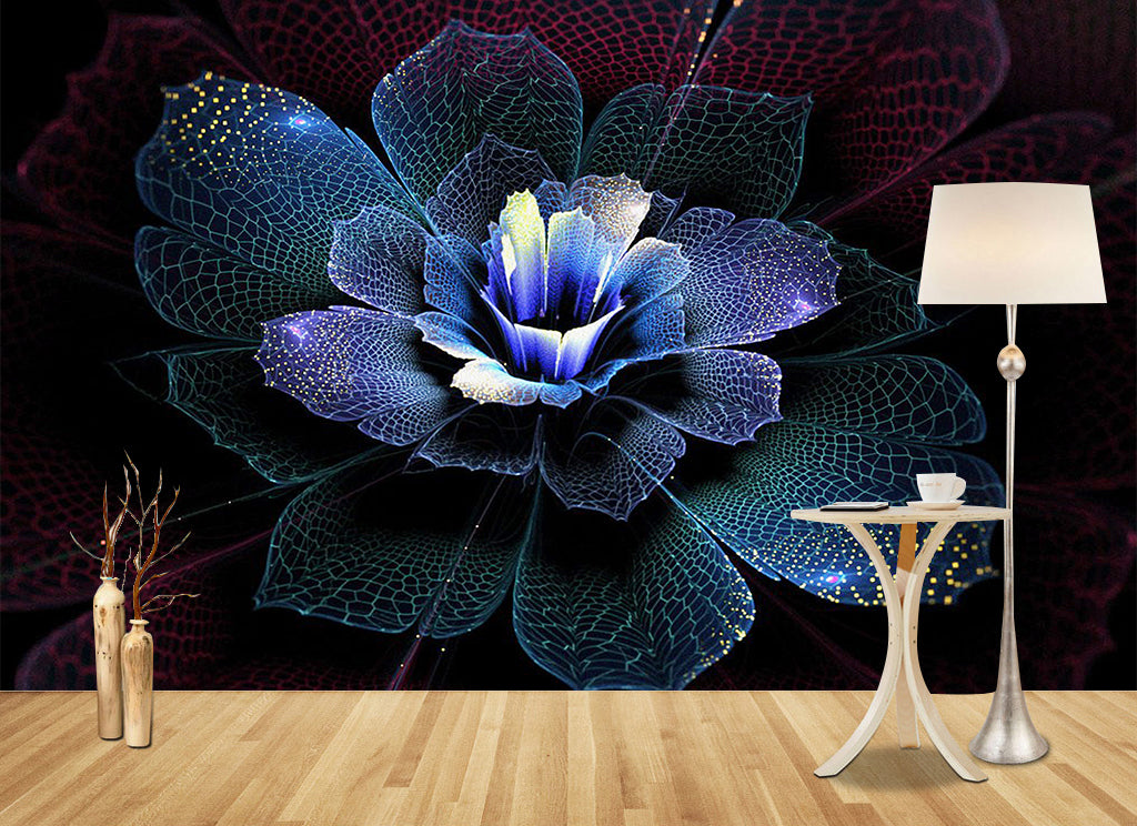 3D Beautiful Lotus WG154 Wall Murals