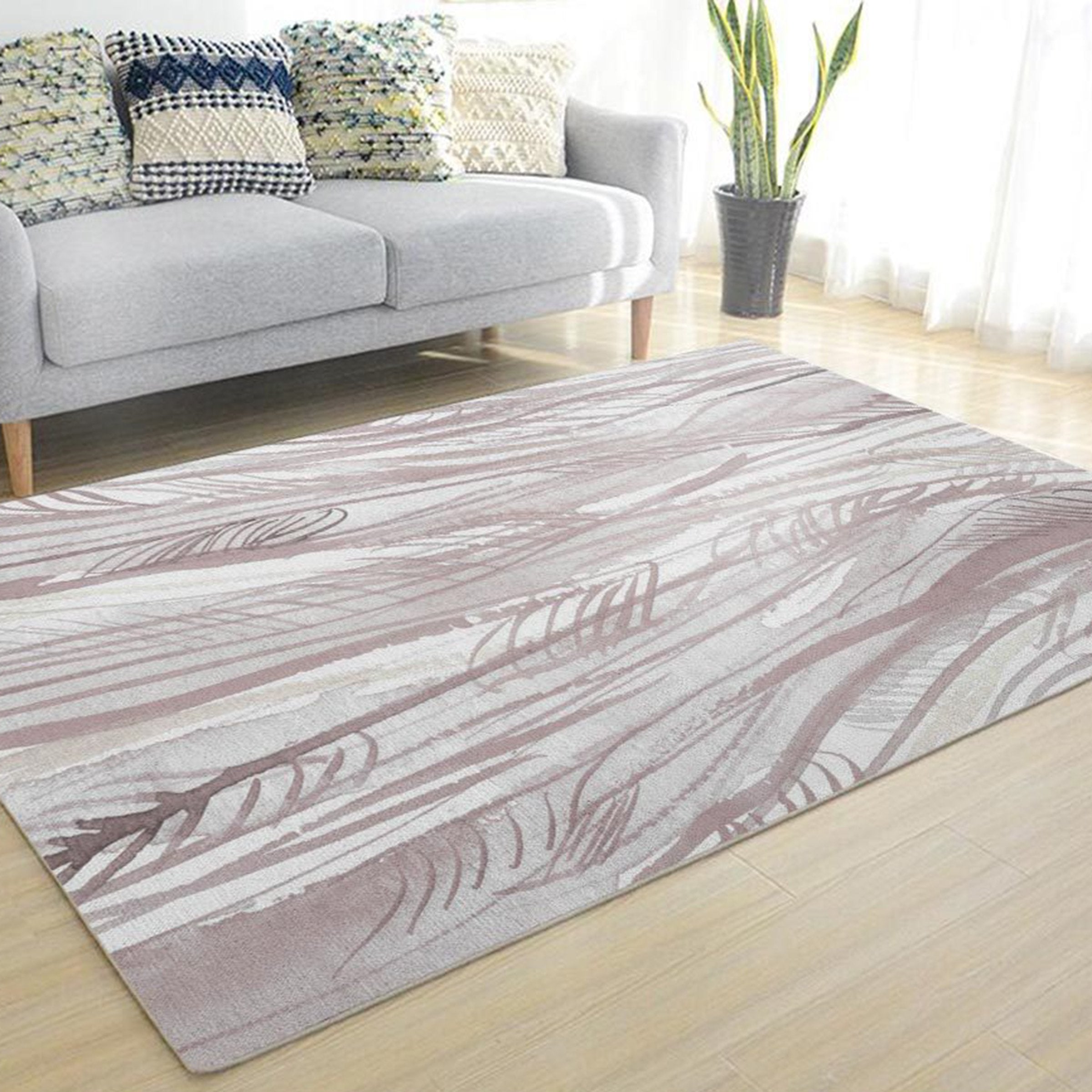 3D Light Lines WG209 Non Slip Rug Mat Mat AJ Creativity Home 