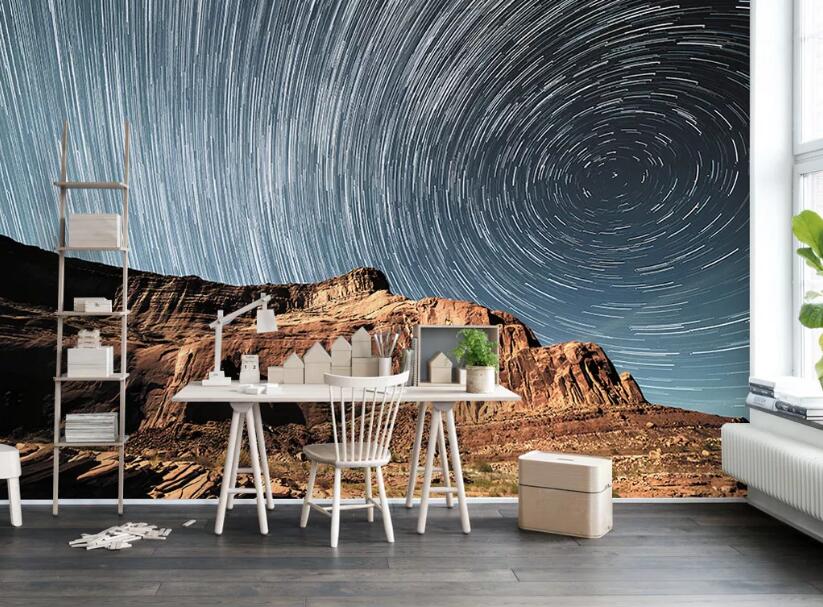 3D Mountain Sky WG642 Wall Murals