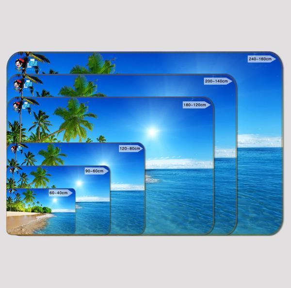 3D Painting Aegean Sea 650 Non Slip Rug Mat Mat AJ Creativity Home 