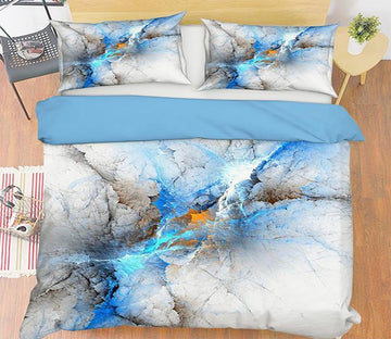 3D Blue Pattern 228 Bed Pillowcases Quilt Wallpaper AJ Wallpaper 