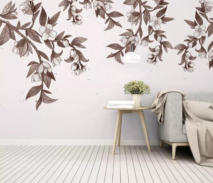 3D Growing Flower WG824 Wall Murals