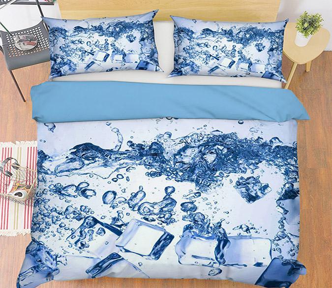 3D Water Ice 067 Bed Pillowcases Quilt Wallpaper AJ Wallpaper 