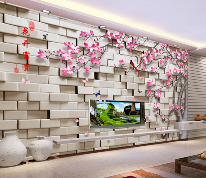 3D Tree Blossom 279 Wallpaper AJ Wallpaper 