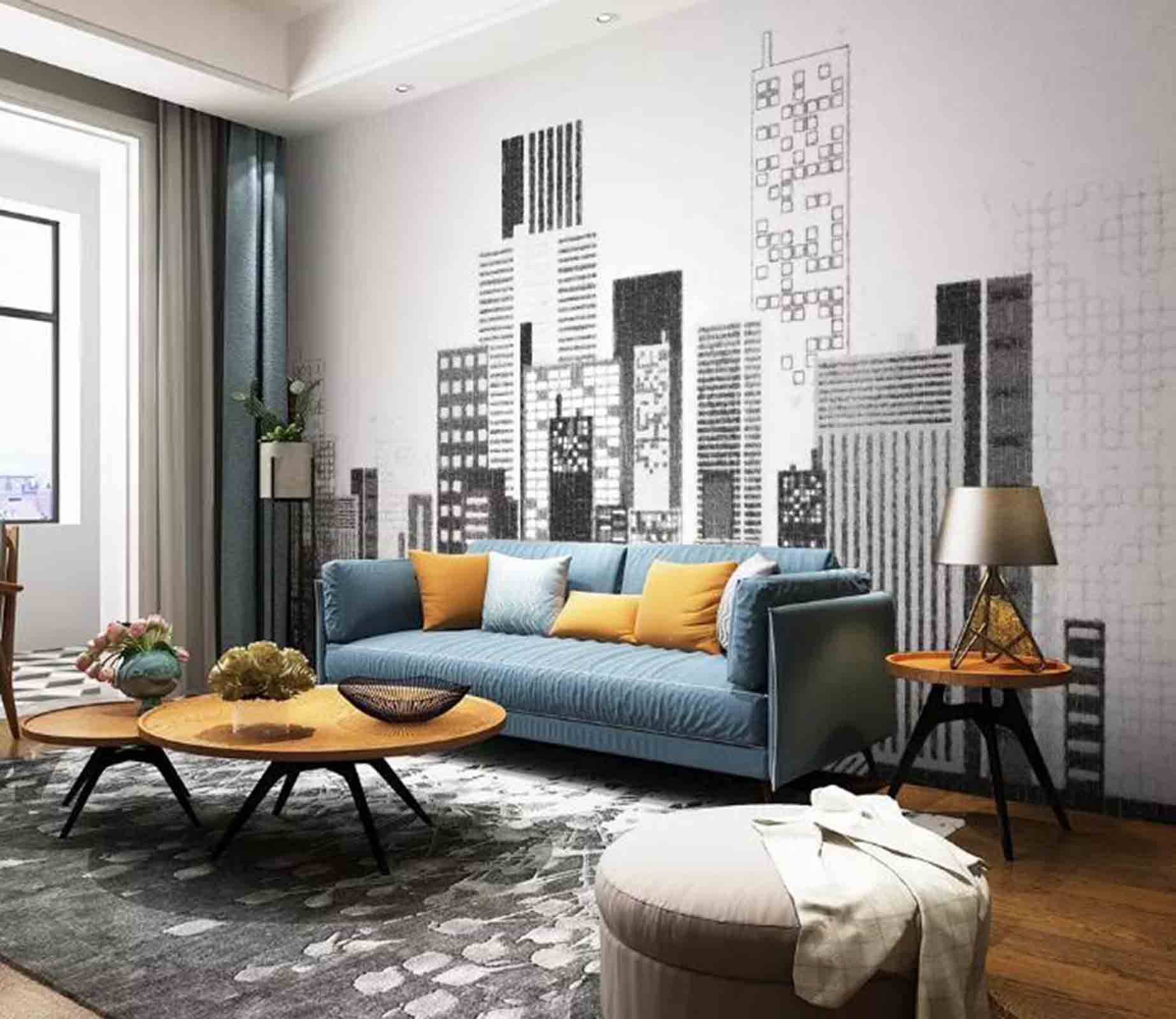 3D High Building WG70 Wall Murals Wallpaper AJ Wallpaper 2 