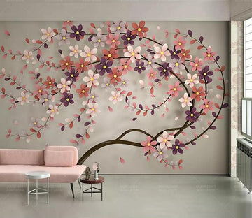 3D Flowering Tree Branch 197 Wallpaper AJ Wallpaper 