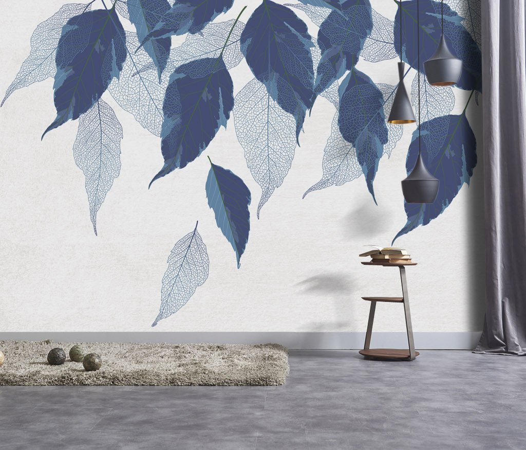 3D Leaves 600 Wall Murals Wallpaper AJ Wallpaper 2 