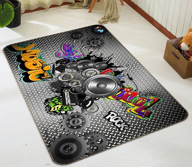 3D Big Horn 588 Non Slip Rug Mat Mat AJ Creativity Home 