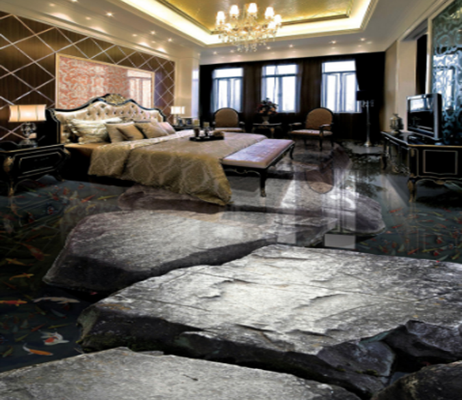 3D Blackstone 406 Floor Mural Wallpaper AJ Wallpaper 2 