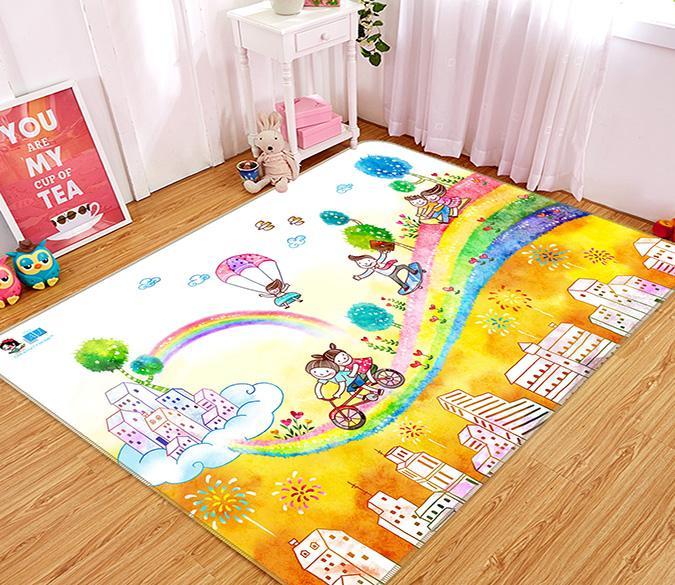 3D Painting Rainbow 622 Non Slip Rug Mat Mat AJ Creativity Home 