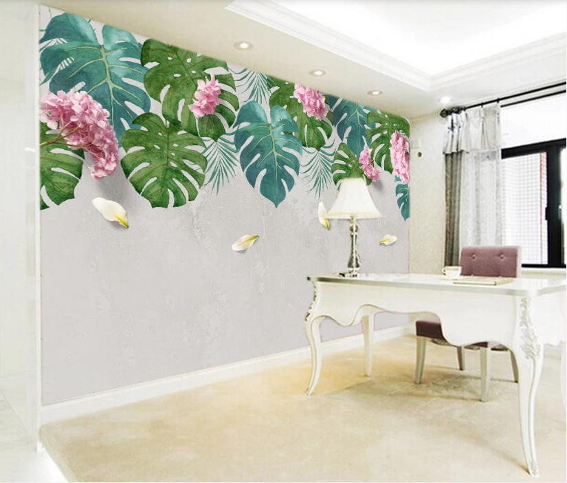 3D Flower Petals WC1474 Wall Murals