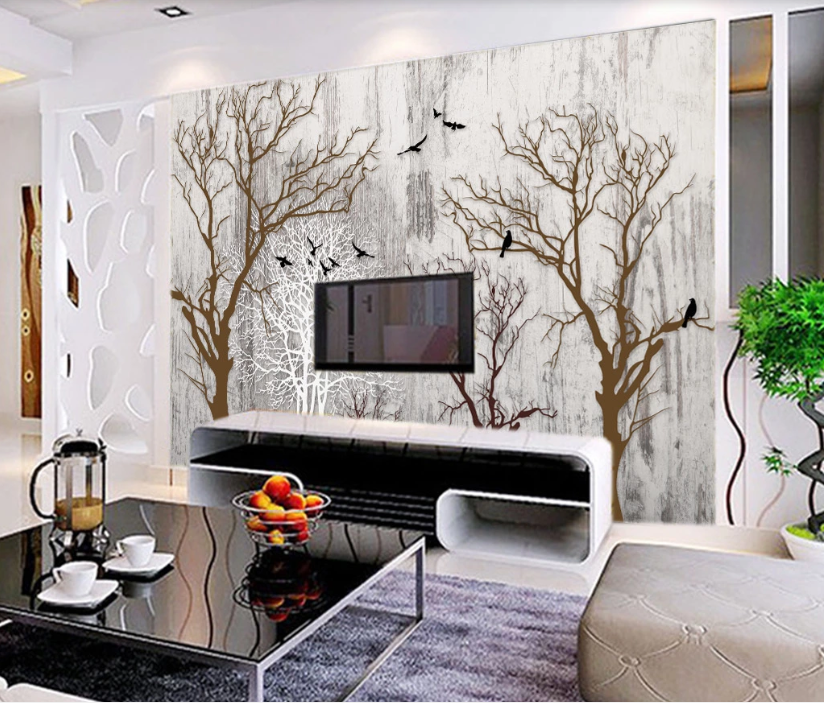 3D Dead Tree WC805 Wall Murals