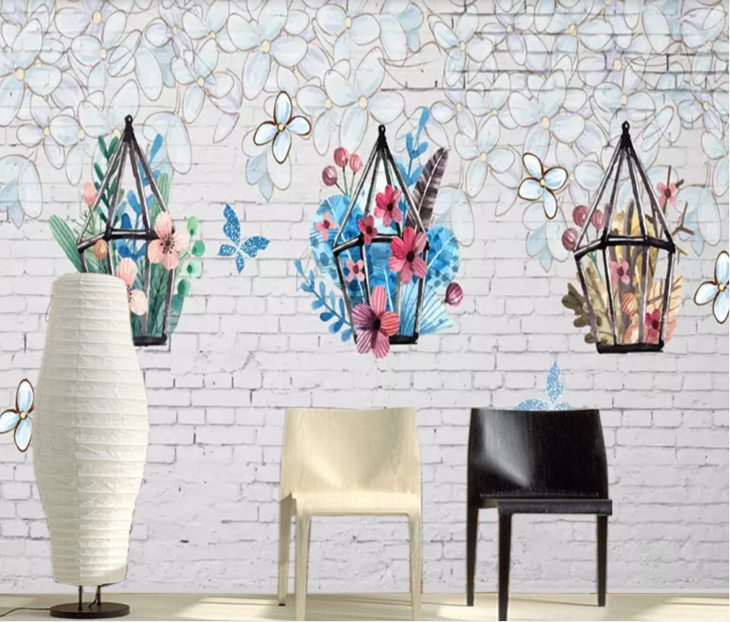 3D Plumeria Flower WC545 Wall Murals