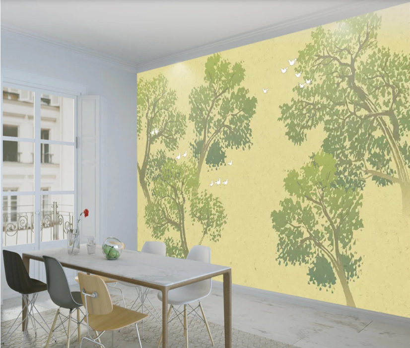 3D Tree Bird WC496 Wall Murals