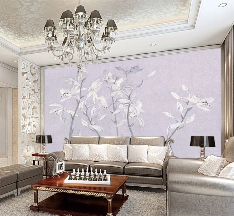 3D Flower Graffiti WC207 Wall Murals