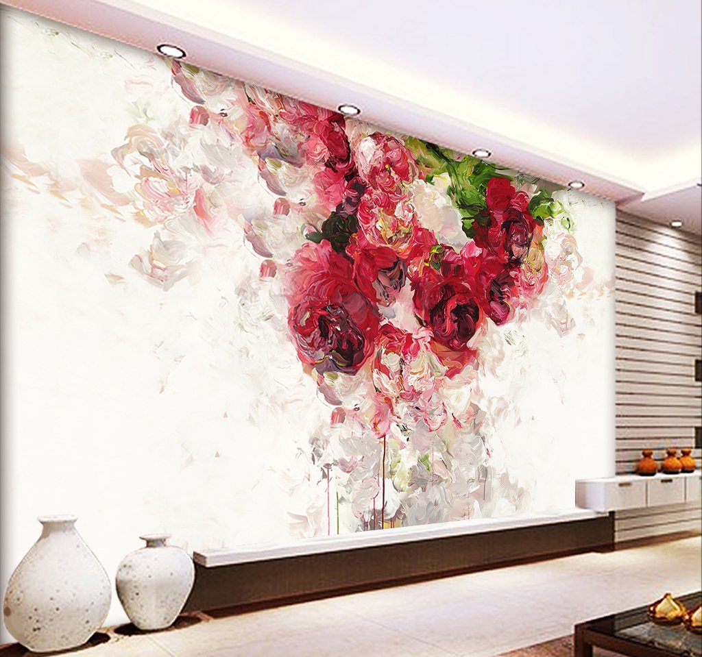 3D Flower 451 Wall Murals Wallpaper AJ Wallpaper 2 