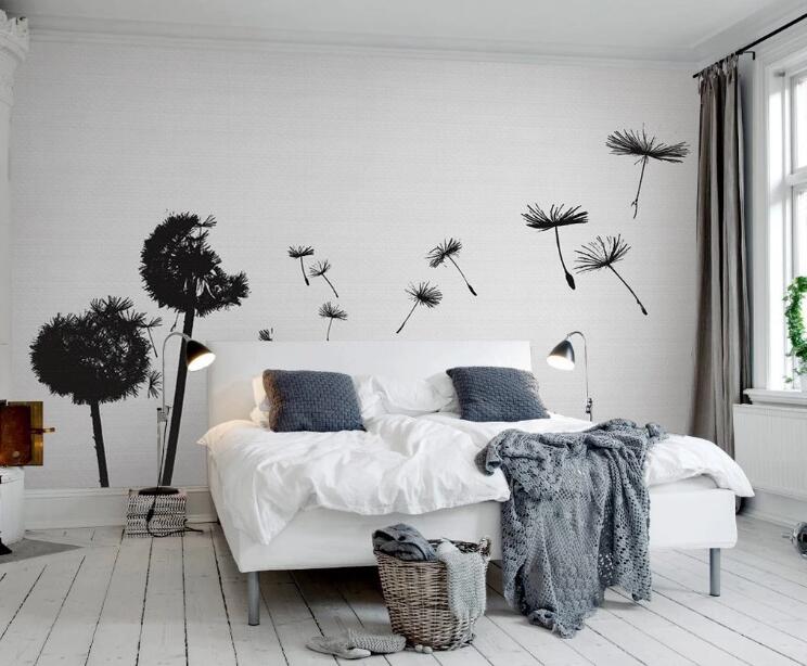 3D Dandelion Flying WG582 Wall Murals