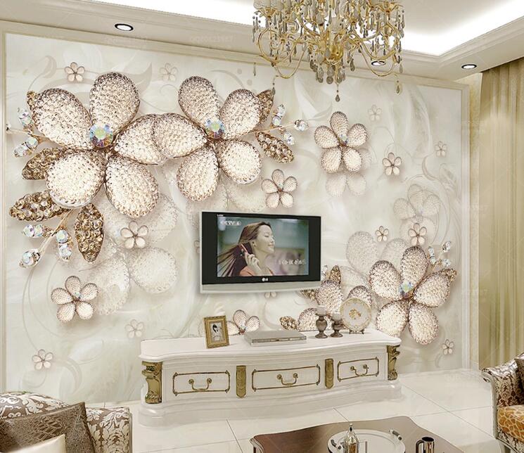 3D Diamond Petals WG24 Wall Murals Wallpaper AJ Wallpaper 2 