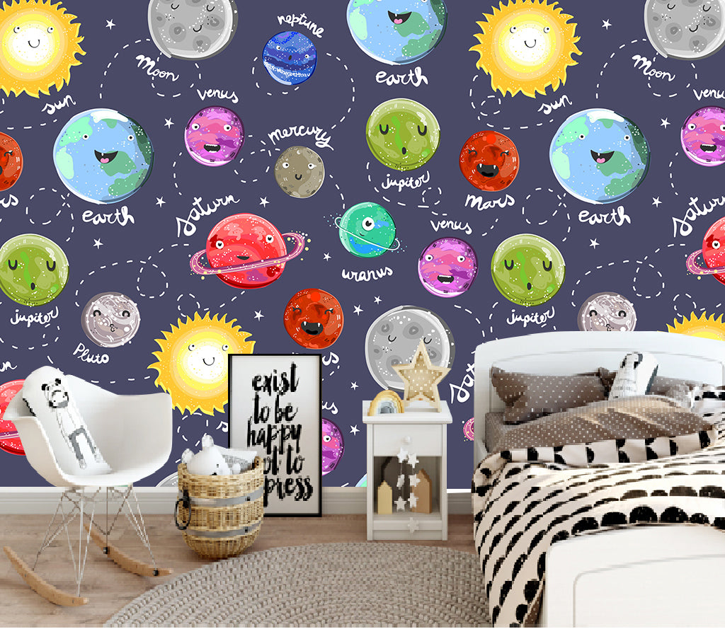 3D Planet Science WG460 Wall Murals