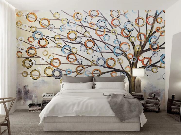 3D Painted Tree WC106 Wall Murals