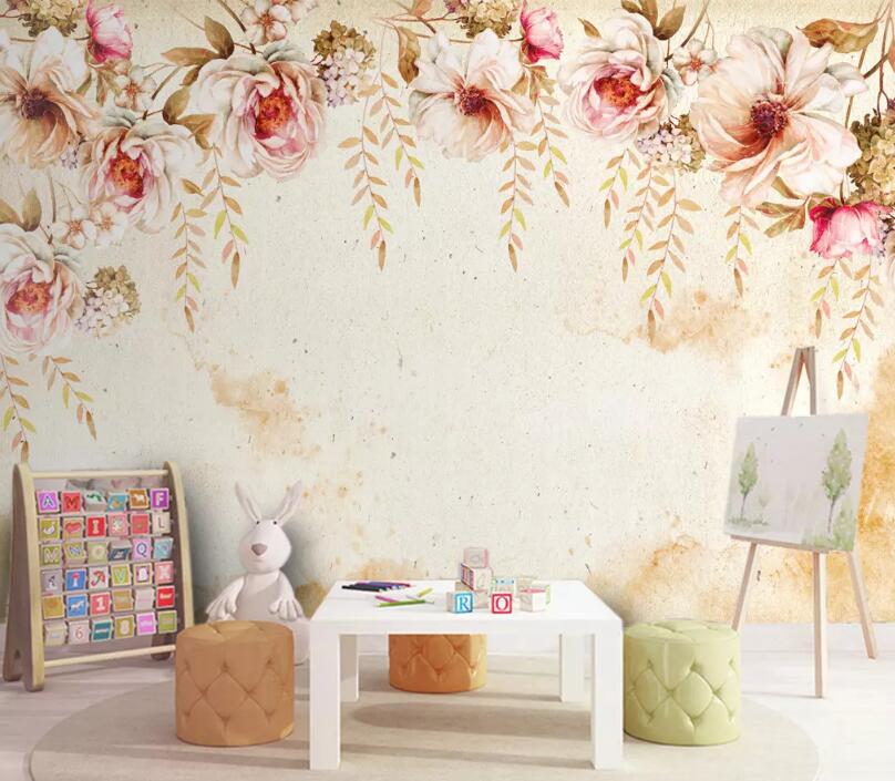 3D Flower Leaf WG788 Wall Murals