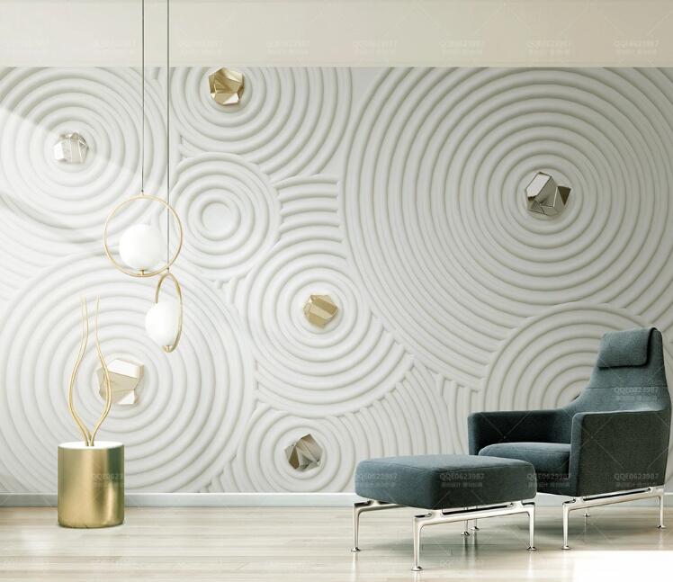 3D Carving Circle WC194 Wall Murals