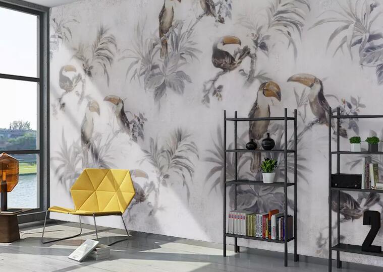 3D Toucan WG12 Wall Murals Wallpaper AJ Wallpaper 2 