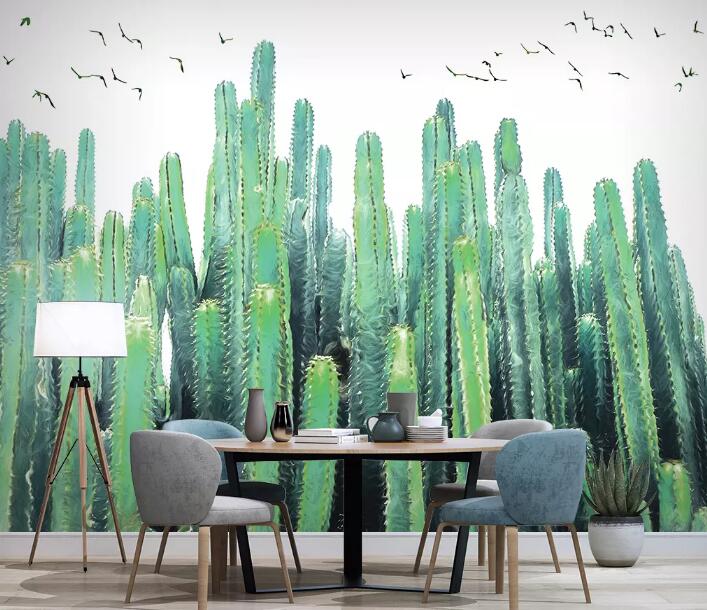 3D Green Plant WG27 Wall Murals Wallpaper AJ Wallpaper 2 