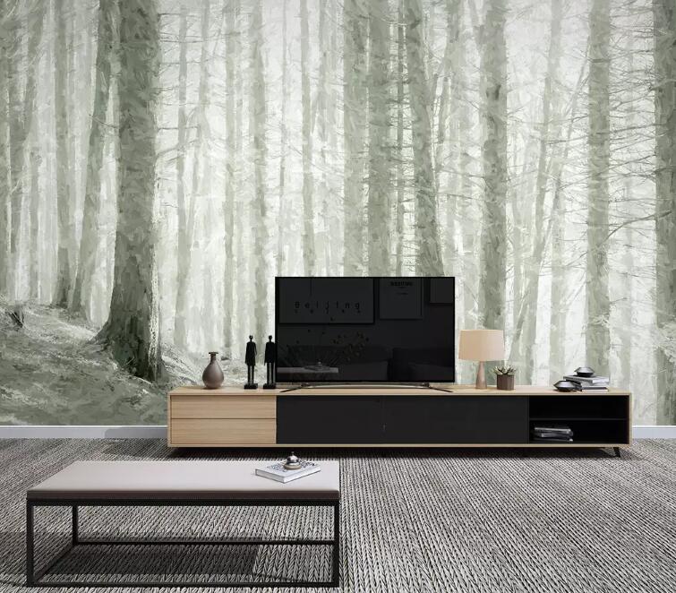 3D Forest Tree WG913 Wall Murals