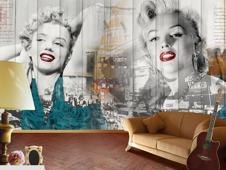 marilyn monroe collage wallpaper