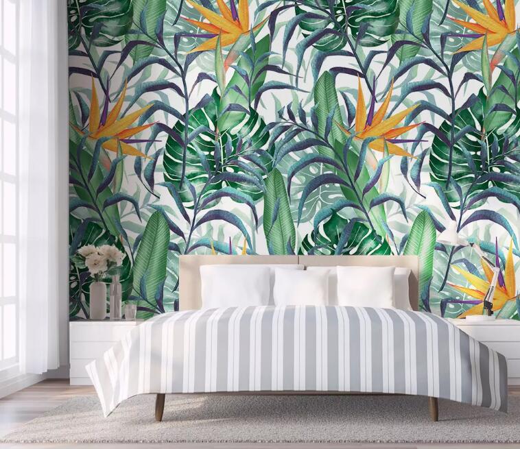 3D Banana Leaf WG1057 Wall Murals