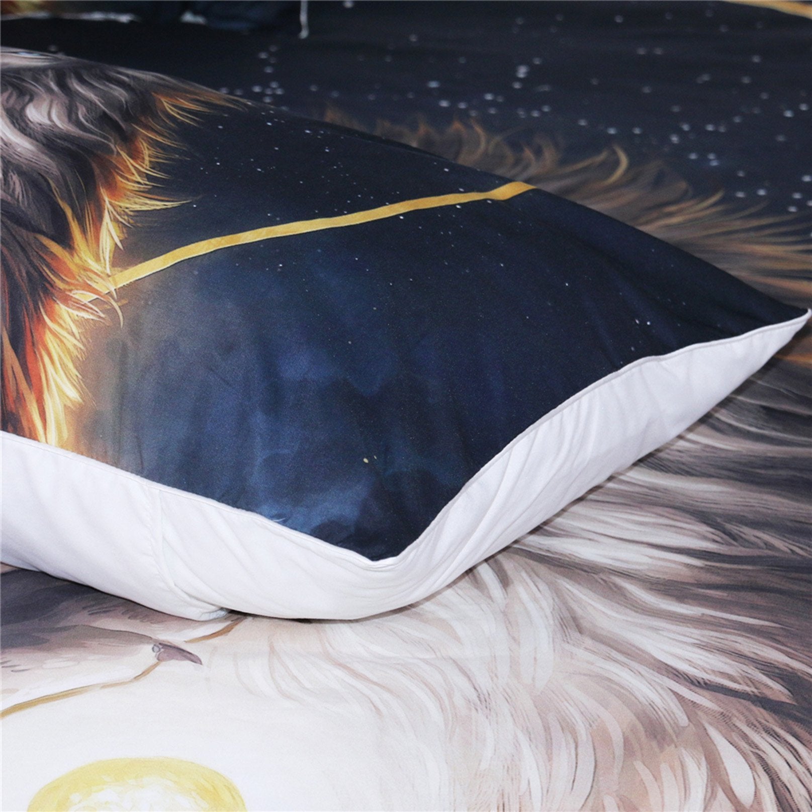 3D Lion Aura 178 Bed Pillowcases Quilt Wallpaper AJ Wallpaper 