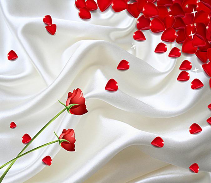 3D Red Rose Petal 477 Wallpaper AJ Wallpaper 