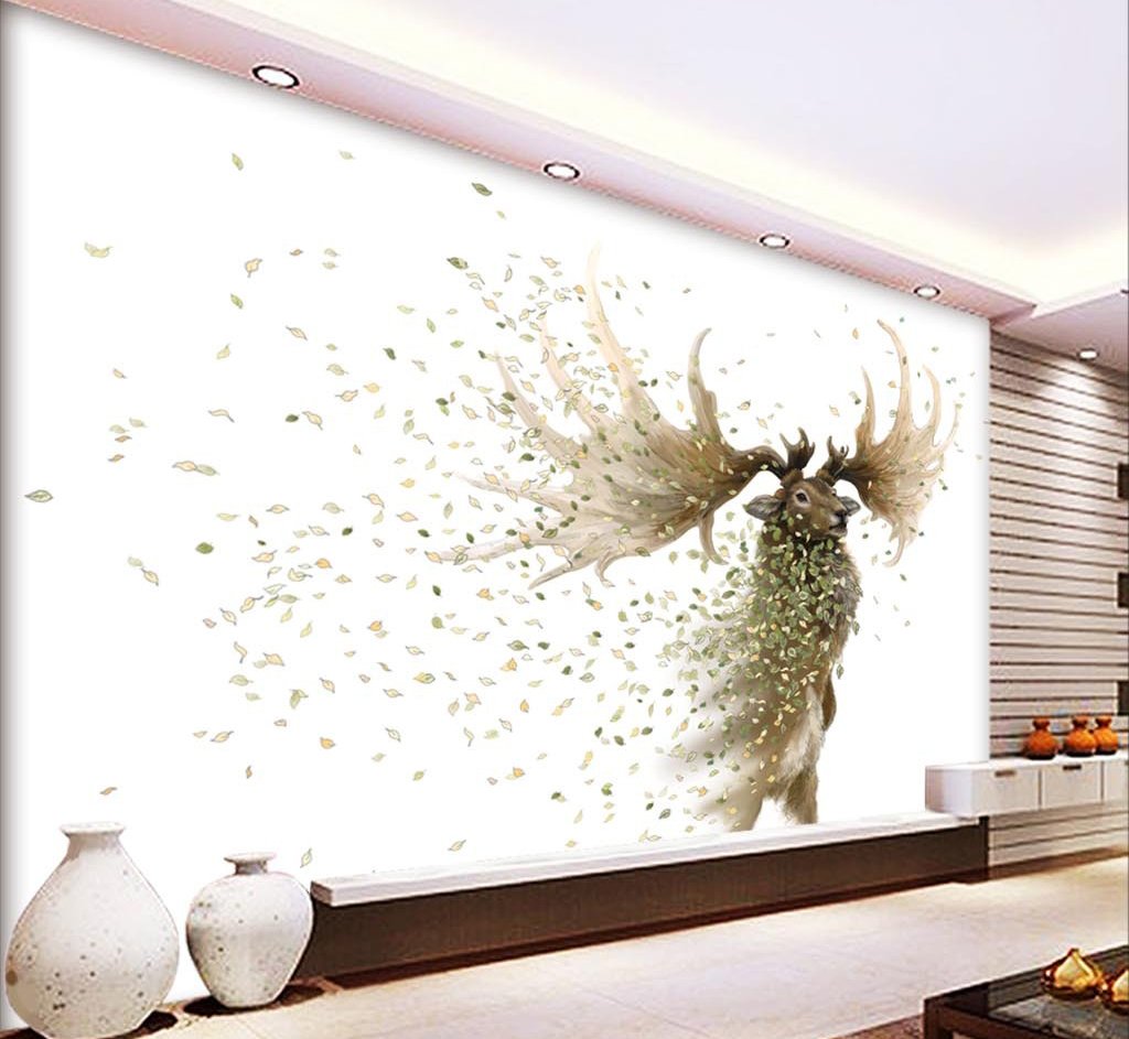 3D Elk 358 Wall Murals Wallpaper AJ Wallpaper 2 