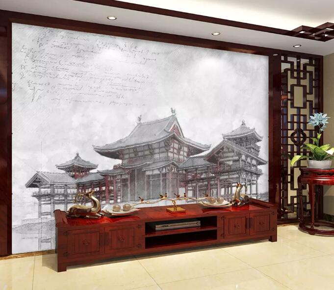 3D Grand Palace WG850 Wall Murals