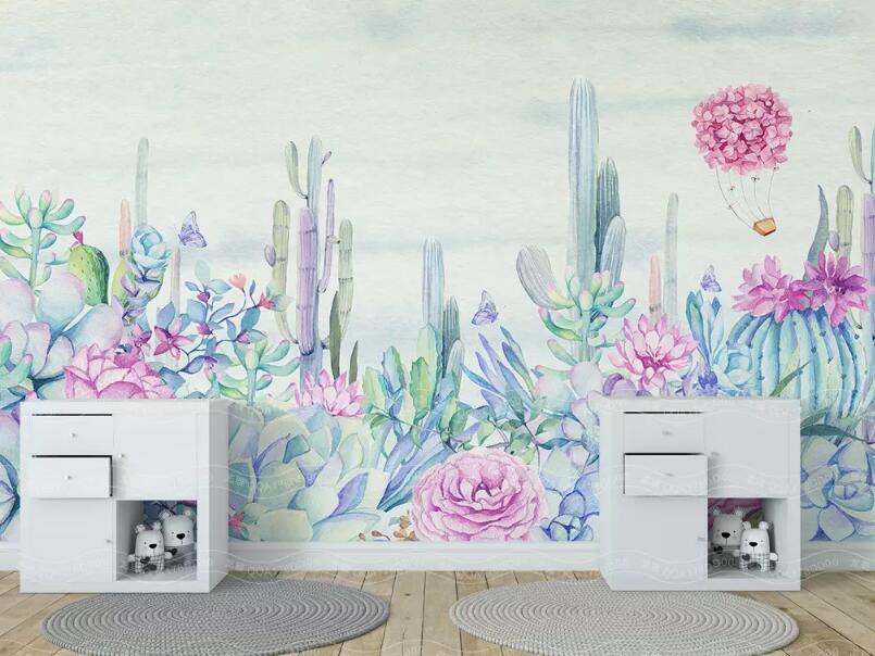 3D Color Plant WG88 Wall Murals Wallpaper AJ Wallpaper 2 