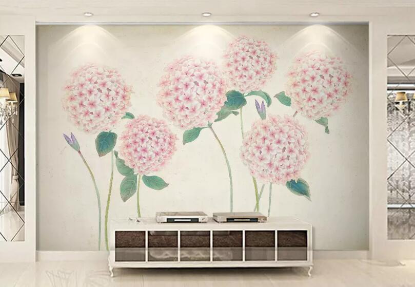 3D Chinese Flower WG720 Wall Murals