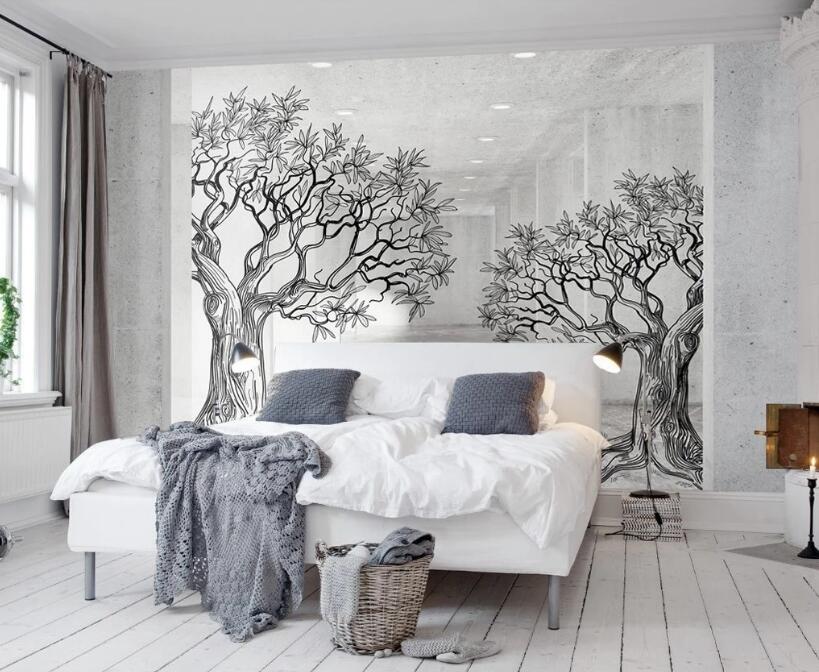 3D Doodle Tree WG527 Wall Murals