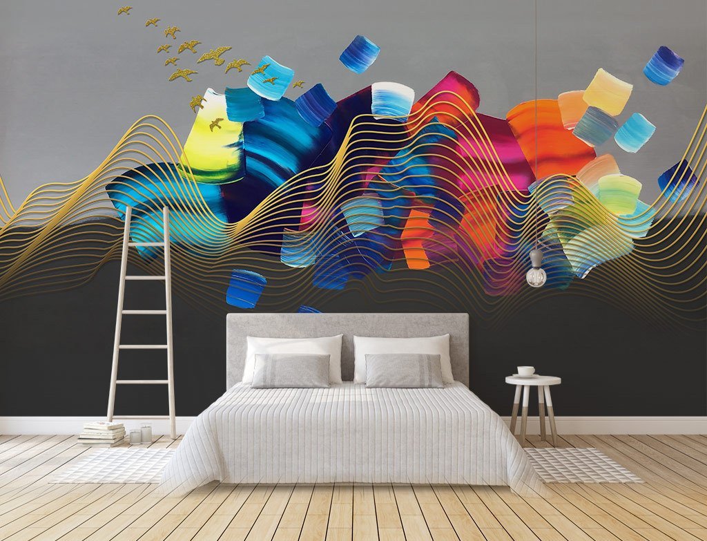 3D Color Splash 532 Wall Murals Wallpaper AJ Wallpaper 2 