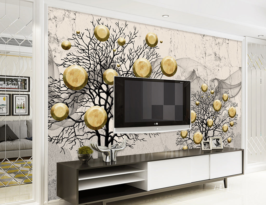 3D Decorative Tree WG360 Wall Murals