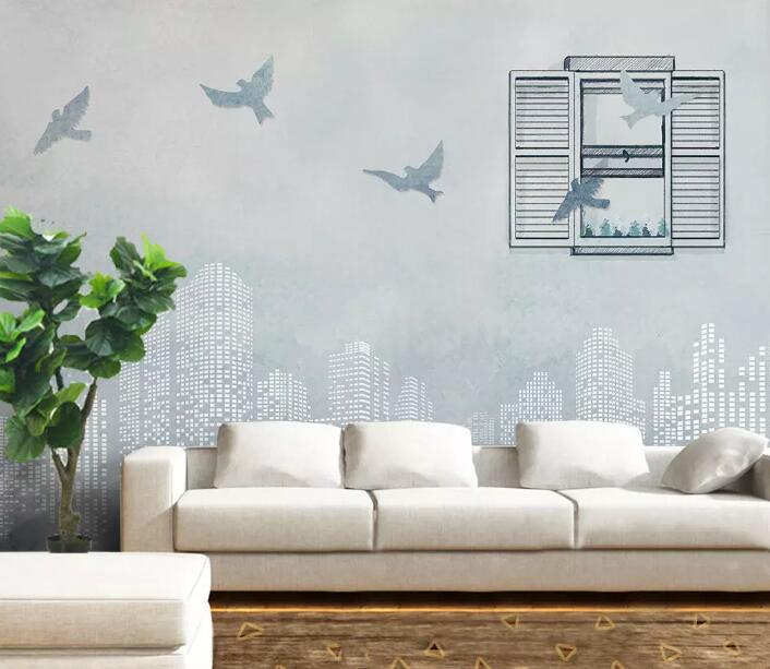 3D High Building W62 Wall Murals Wallpaper AJ Wallpaper 2 