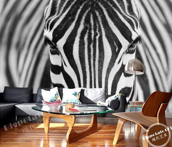 3D Zebra 384 Wall Murals Wallpaper AJ Wallpaper 2 