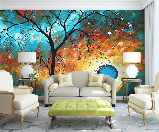 3D Fantasy Tree 224 Wall Murals Wallpaper AJ Wallpaper 2 