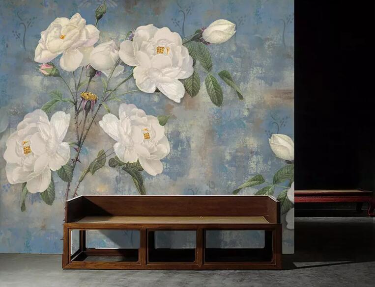 3D Beautiful Flower WG798 Wall Murals