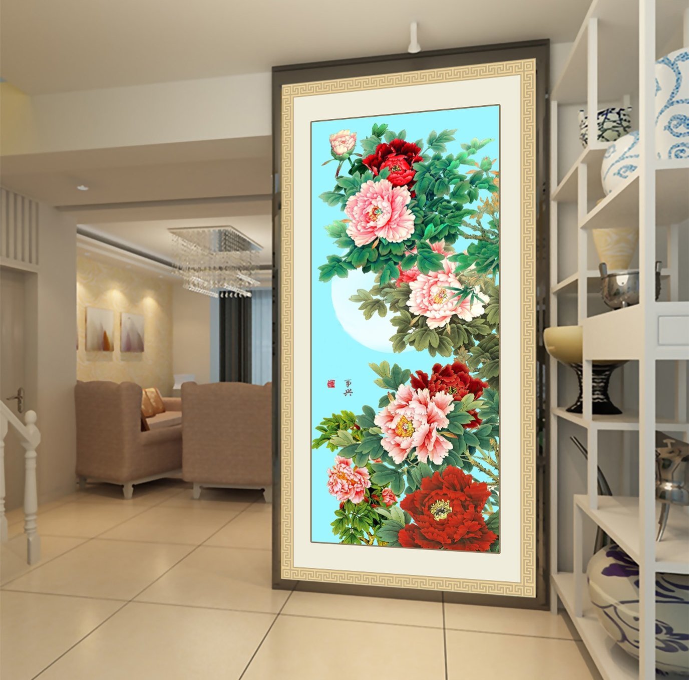 3D Painting Flower 391 Wallpaper AJ Wallpaper 