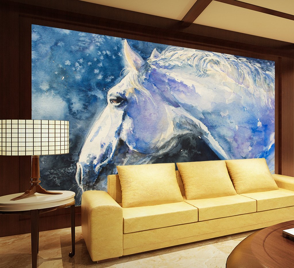 3D Oil Painting Horse 389 Wall Murals Wallpaper AJ Wallpaper 2 