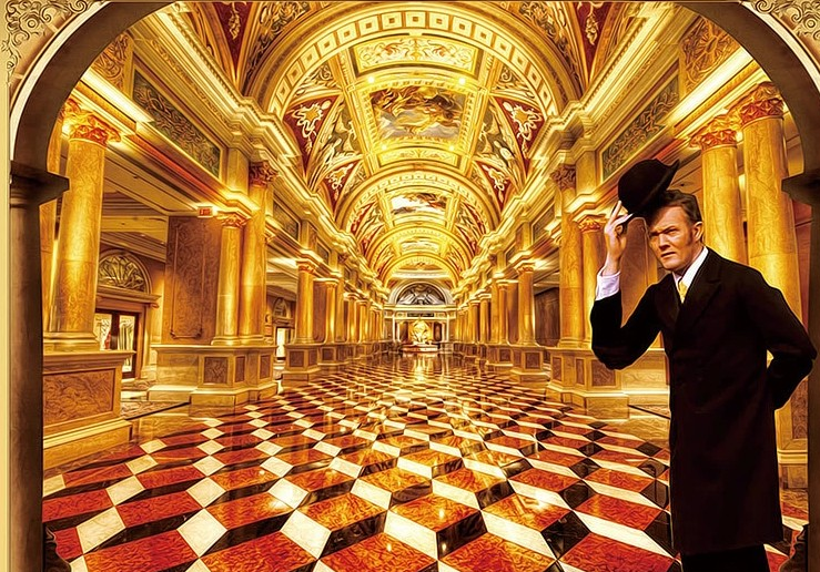 Golden Palace Wallpaper AJ Wallpaper 