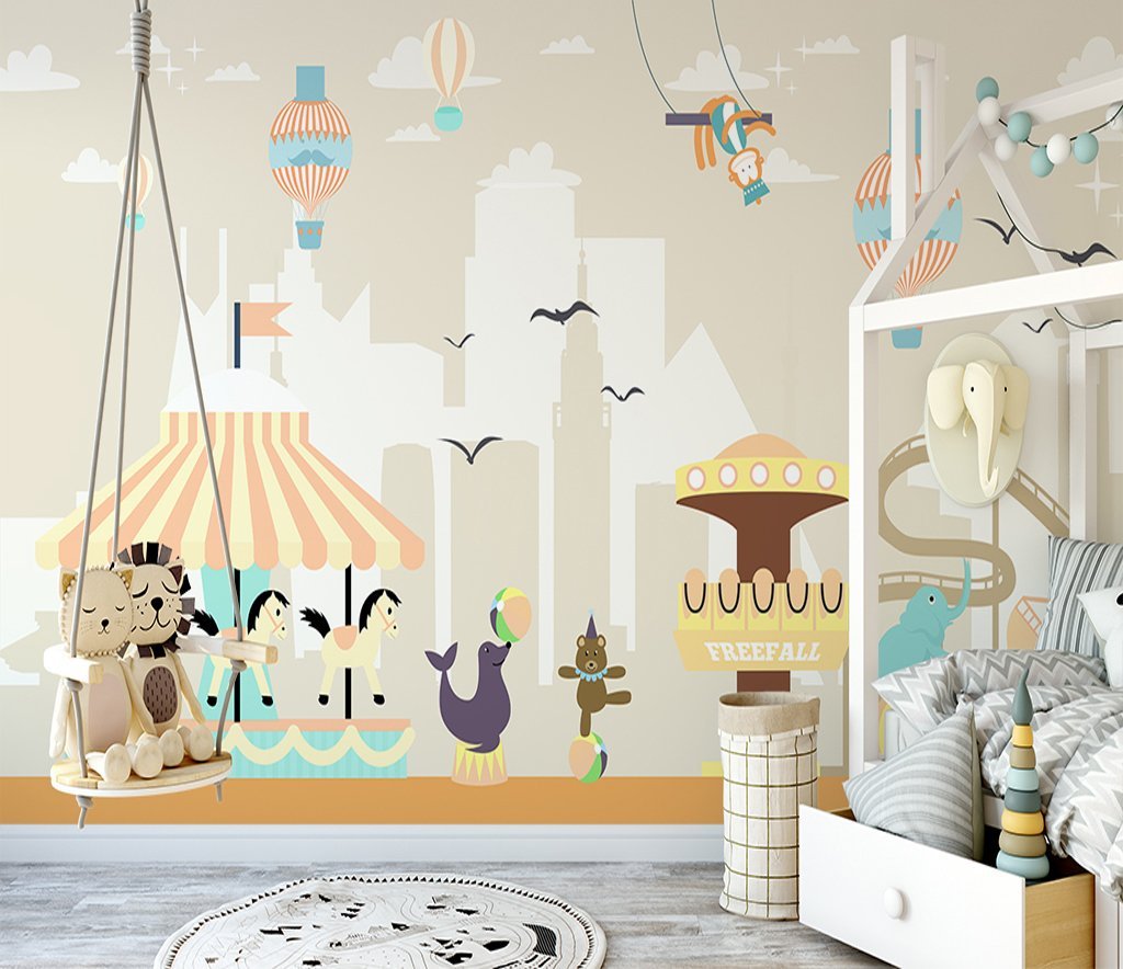 3D Hot Air Balloon 823 Wall Murals Wallpaper AJ Wallpaper 2 