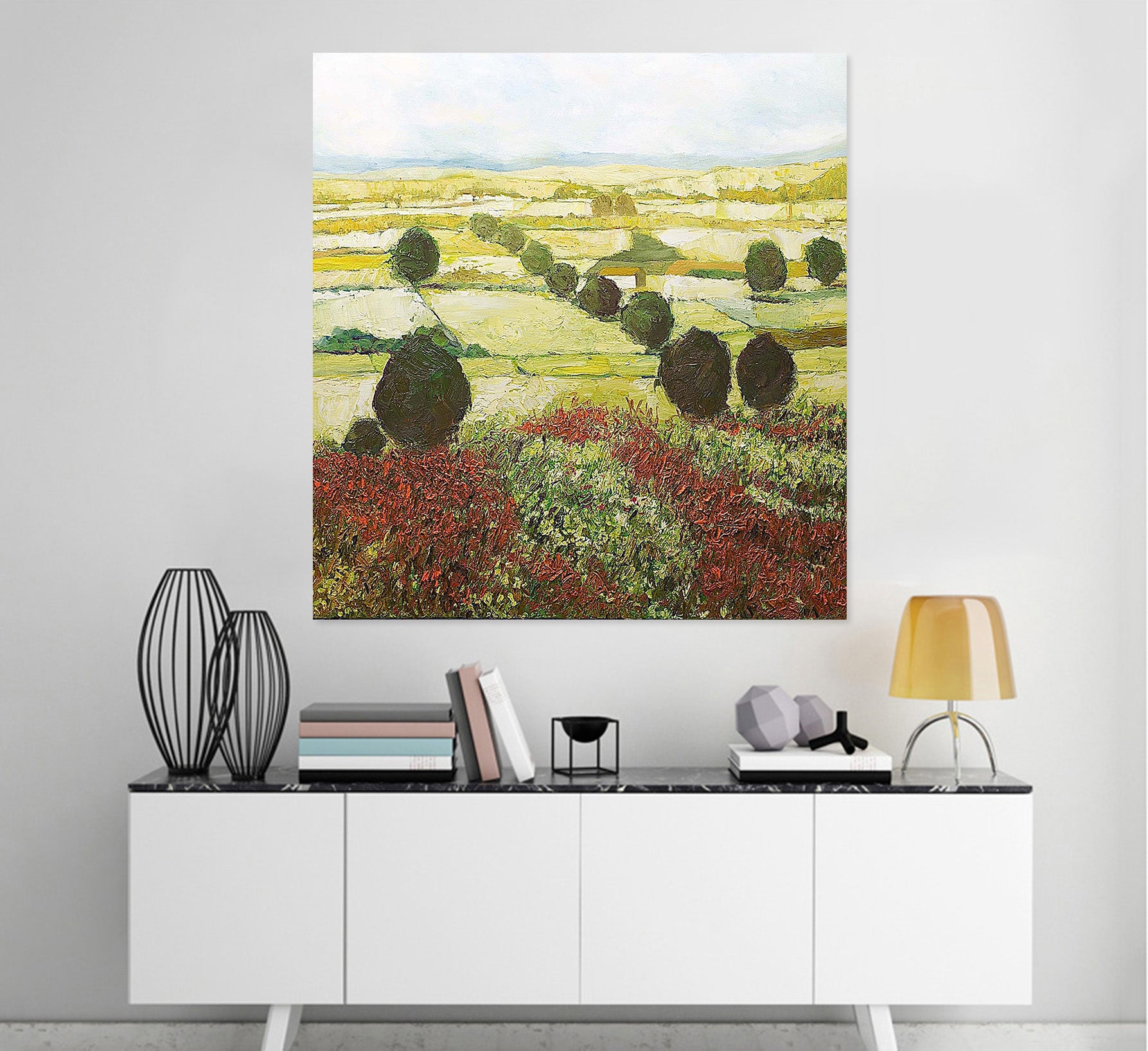 3D Wildflower Valley 109 Allan P. Friedlander Wall Sticker