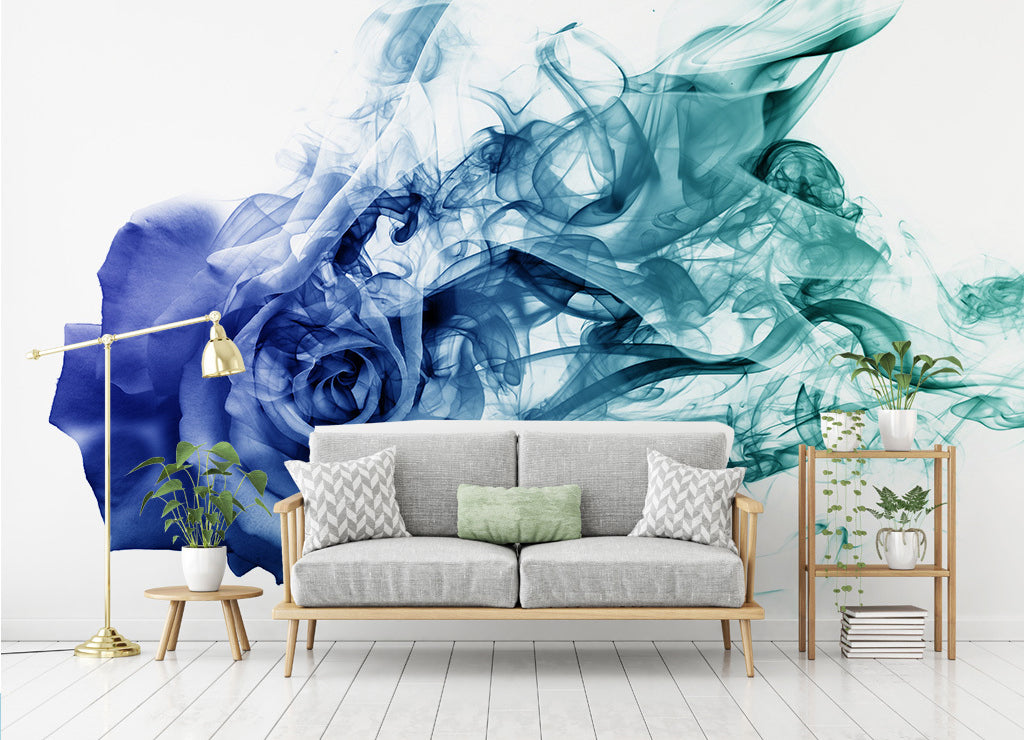 3D Blue Rose WG294 Wall Murals